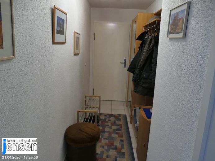 شقة تمليك في لايبزيغ- شلويزيغ من المالك الخاص – Blick zur Wohnungstür