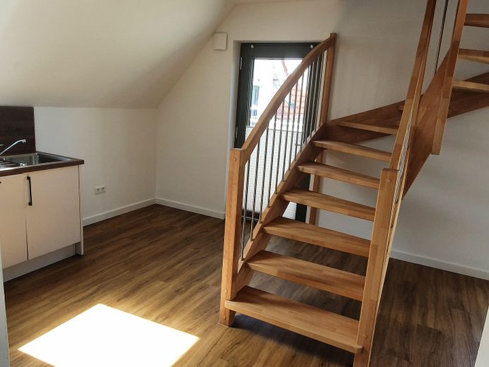 Splendido appartamento attico nel cuore di Hofgeismar – Treppe zum Spitzboden