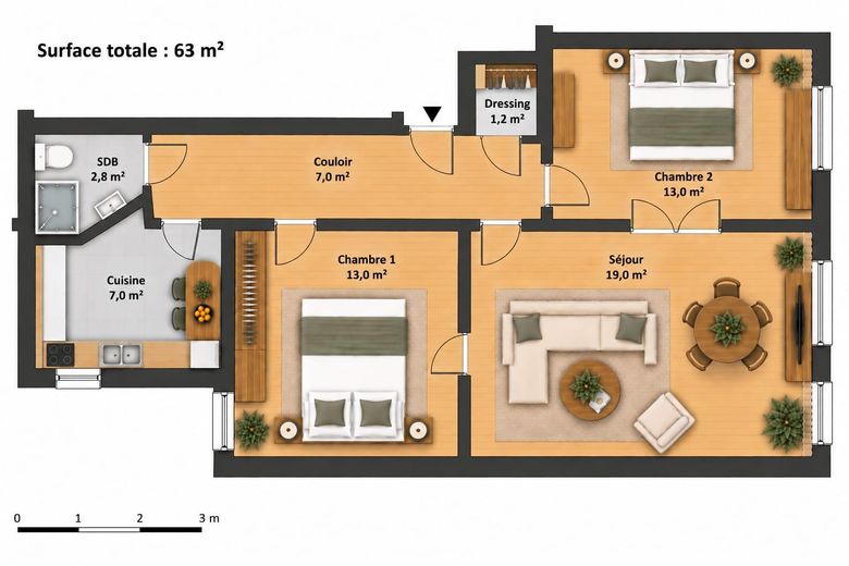 Helle 63 m² große Wohnung in Hamburg-Sternschanze – Foto 11