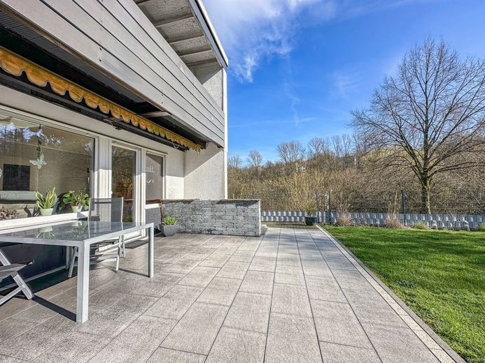 Wohlfühloase im Lenneper Reihenendhaus – Terrasse