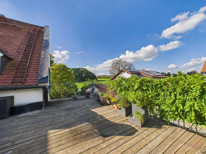 Dachterrasse mit Weitblick