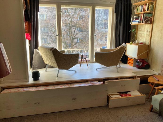 Wohnung mit Charm zentral in Berlin 2. Obergeschoss sofort verfügbar – Wohn-Fenster