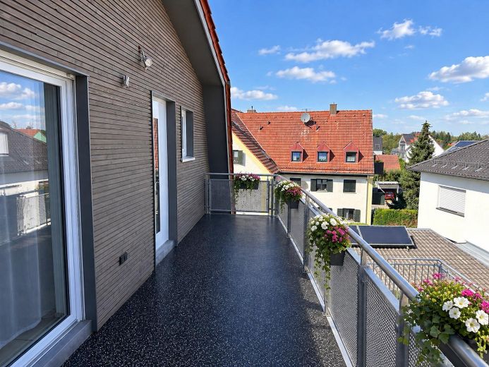 Mieszkanie 3-pokojowe na poddaszu o charakterze penthouse’u | Nowa budowa 2025 | bez prowizji – Balkon
