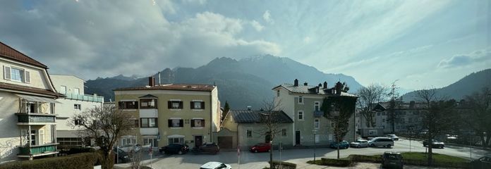 Blick aus der Wohnküche