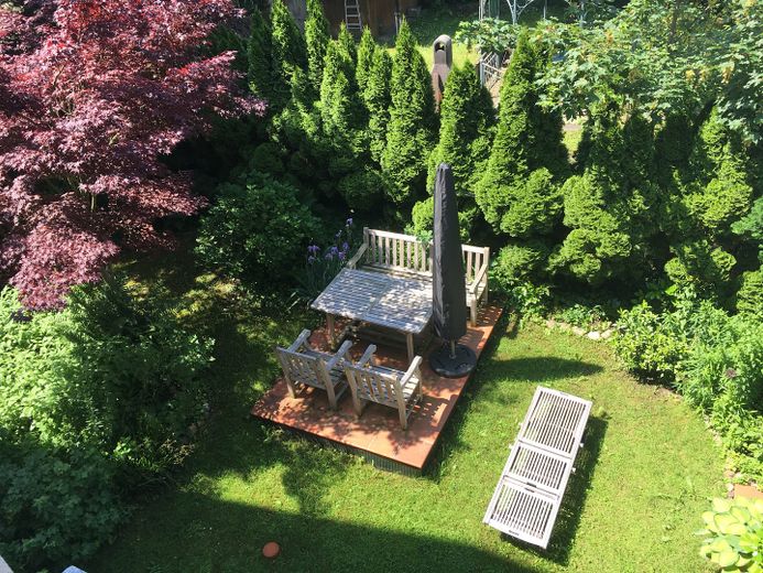 Charmante 3,5 Zimmer- Altbau-Wohnung mit Gartenanteil in begehrter Lage Killesberg/Feuerbach – Garten