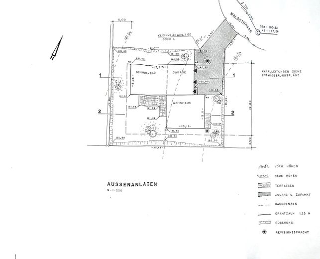 Grundriss Außenanlage