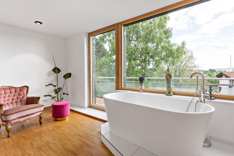 Ankommen & Wohlfühlen auf dem Rotenbühl- 142m² mit Blick ins Grüne – Schlafzimmer 1