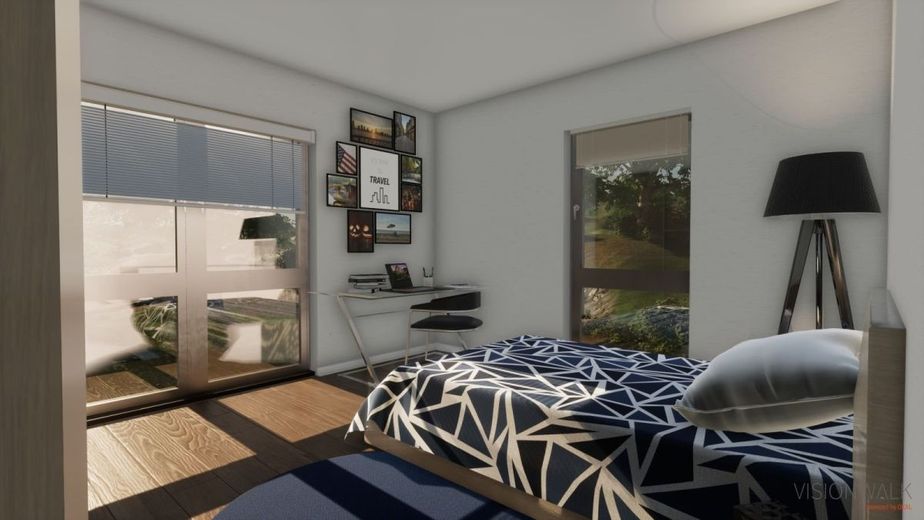 DAĞDA ÖZEL KOŞULLAR İÇİN BİR EV – Ansicht Schlafzimmer