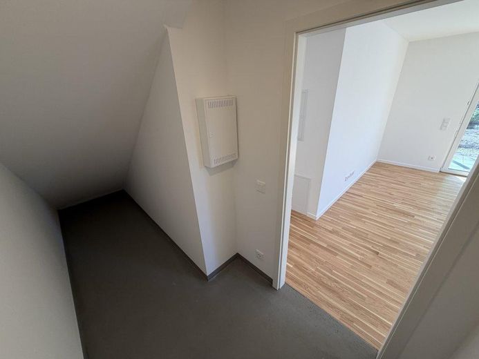 Jouw nieuwe thuis in het groen: nieuwbouwappartement met 2 kamers en tuin – Abstellraum in der WE