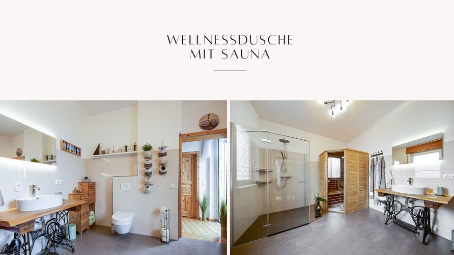 Bad mit Sauna