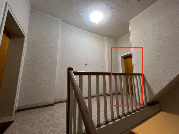 2,5-Zi-Whg mit Küche im DG in Hattingen-City – Treppenhaus