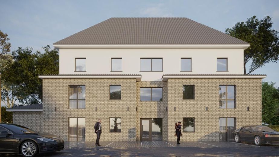 Barrierefreier Neubau von 6 Wohnungen mit Fahrstuhl. Provisionsfrei. – Visualisierung