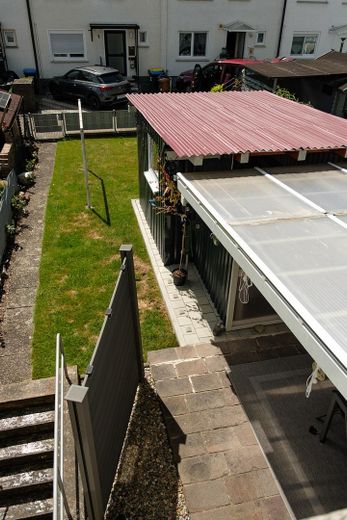 Gemütliches & bezugsfertiges Reihenmittelhaus in ruhiger, zentraler Lage von Senden Ay – Gartenübersicht