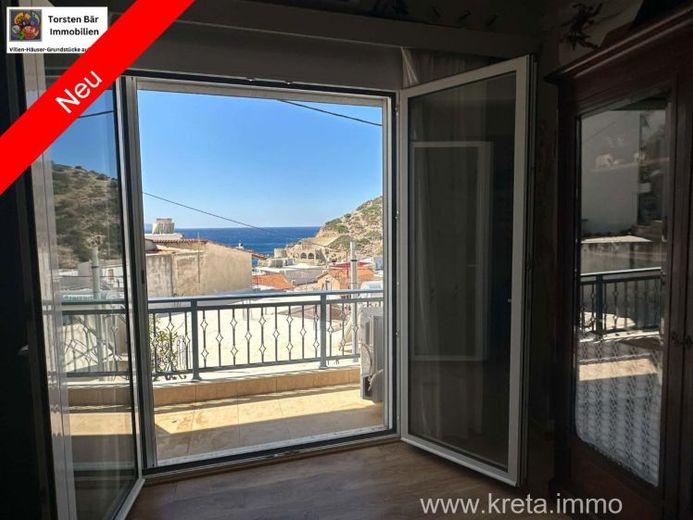 Kreta, Charmantes traditionelles Dorfhaus mit außergewöhnlichem Meerblick in Agia Galini – Foto 1