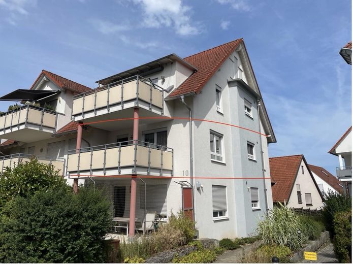 Jasne mieszkanie 3,5-pokojowe we Freiberg am Neckar – Die Wohnung liegt im 1. OG