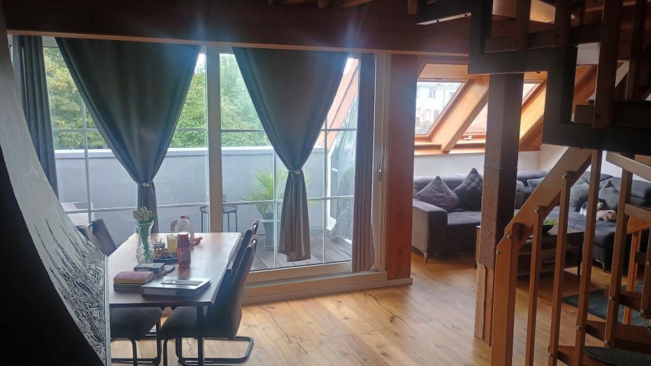 Apartamento dúplex en el casco antiguo de Rinteln – Wohnzimmer