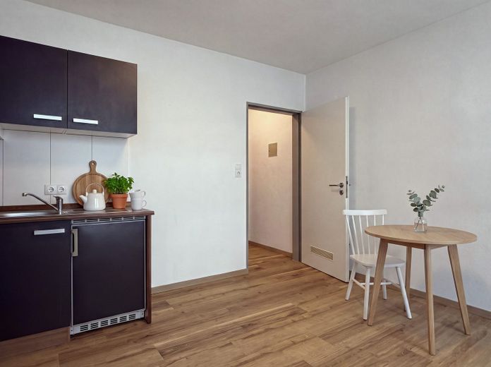 1-room apartment for rent in Vechta (WE 2.7) – Essplatz (KI-Möblierung)