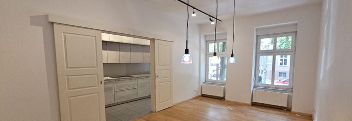 Wohnzimmer zur Küche