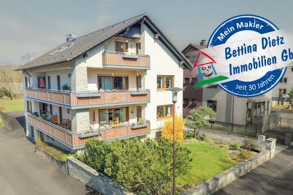 DIETZ: Più grande di molte case! Appartamento di 4 locali al piano superiore - Tripli vetri - Riscaldamento a pellet
