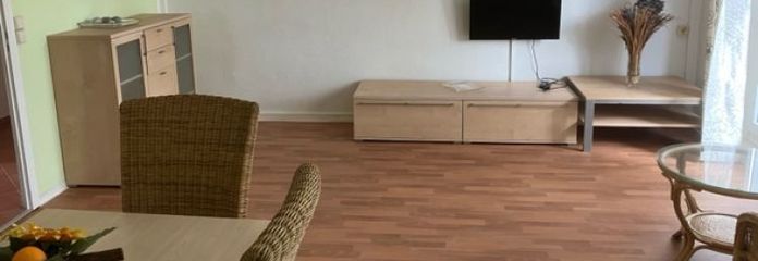 شقة كبيرة مفروشة جزئيًا من 3 غرف