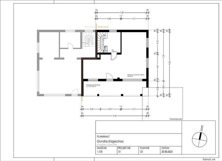 Grundriss Erdgeschoss