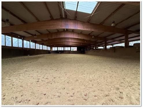 Reithalle in Holzbau