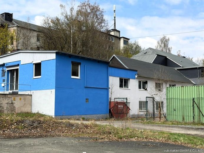 Hallen‑ und Lagerimmobilie ca 530m² auf  ca. 6600m² Grundstück mit Erweiterungspotenzial in Hof – VUB0002378-2