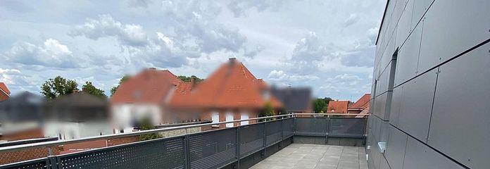 37m² Dachterrasse