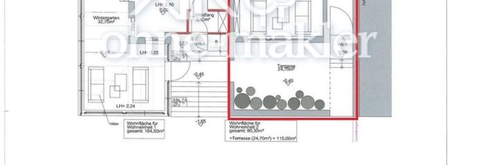 Apartamento de 3 habitaciones con gran terraza – recién renovado – cerca del mar Báltico – posibilidad de ampliación