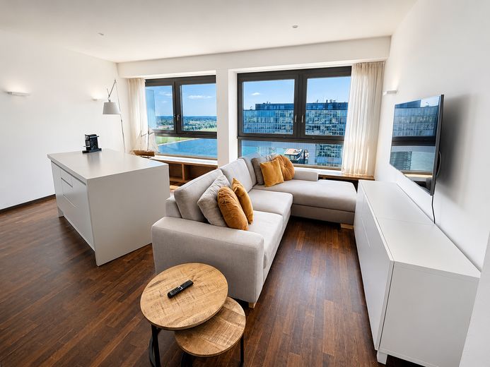 Exklusive 2-Zimmer-Wohnung im Kranhaus Nord – 16. Etage mit spektakulärem Rheinblick – Foto 5