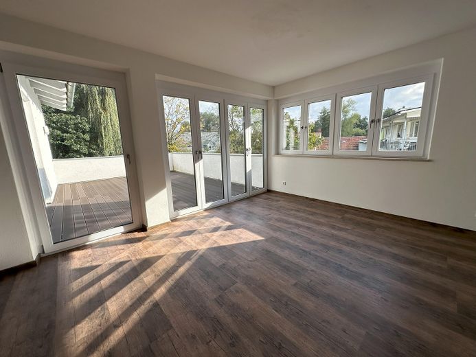 Zugang zur Dachterrasse