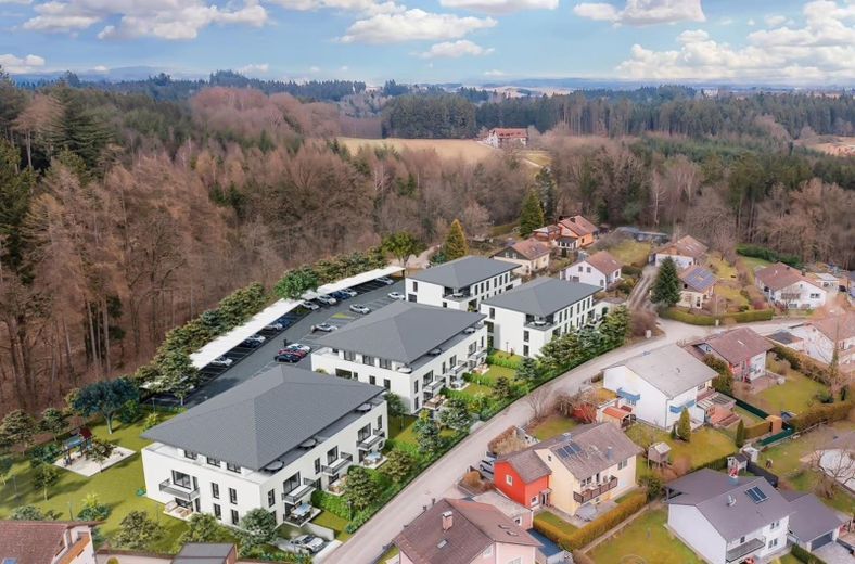 Erstbezug Alpenblick Penthouse mit 2 Zimmern - KFW 40 NH – Visualisierung