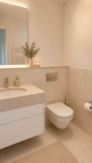 Exklusive 4-Zimmer-Residenz mit Südbalkon & Concierge im Gerling Quartier | Sofort bezugsfrei – Duschbad Schlafzimmer 2