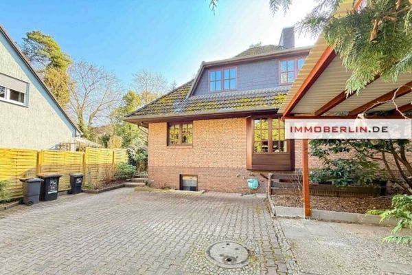 IMMOBERLIN.DE - Attraktives Haus auf sonnigem Grundstück in familienfreundlicher Lage