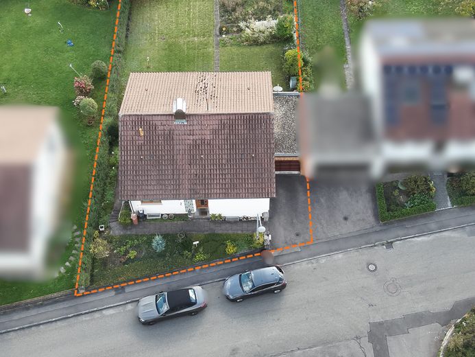 Großzügiges - freistehendes - Einfamilienhaus mit Garten - Privatverkauf ohne Maklerprovision – Luftaufnahme - Nordseite