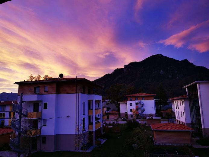 Panoramablick vom Balkon
