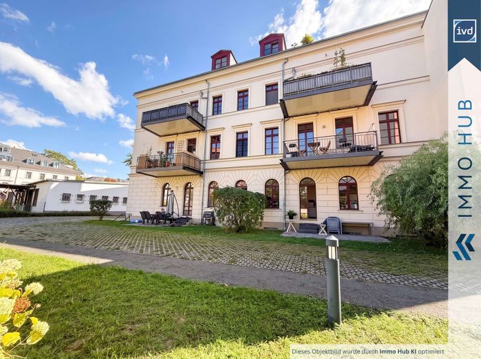 ++Wolne od zaraz | Klimatyzacja | Miejsce parkingowe | Loggia na dachu! Wymarzone mieszkanie w centrum-wschód ++ – 5721417-VuKFqrwV7Ysb49WEacdnGURX-hausansicht_ruckseite.jpg