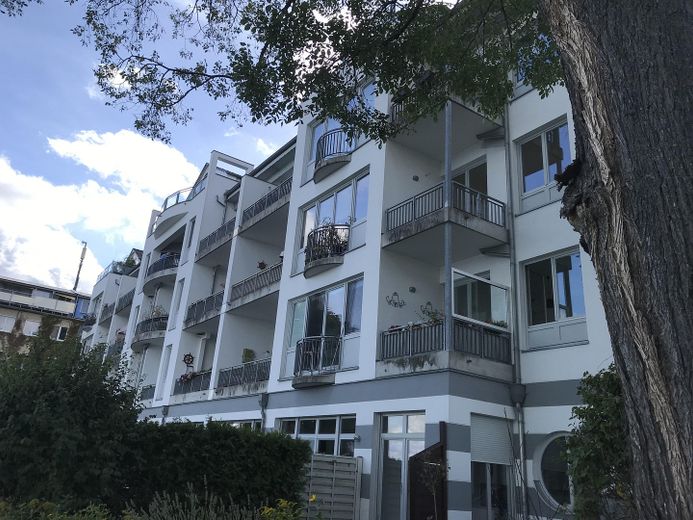 Haus vom Steg aus