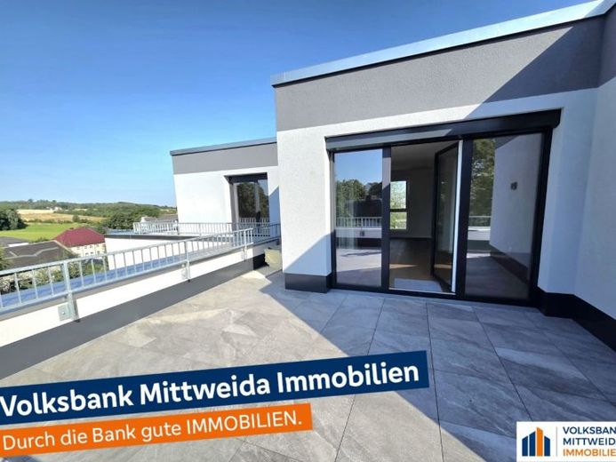 Erstbezug! Exklusive Penthousewohnung, mit Blick über Hartmannsdorf! – Foto 1