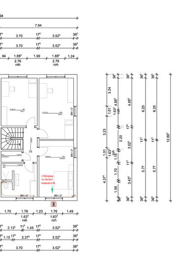 Moderne twee-onder-een-kapwoning met tuin en garage in Bad Münstereifel – Grundriss OG