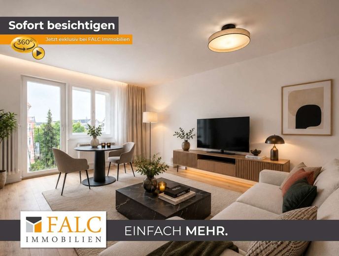 **Modernisierte Wohnung mit Fahrstuhl**- FALC IMMOBILIEN – Titelbild