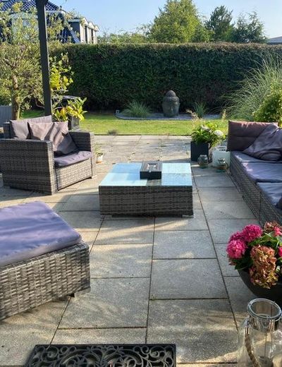 Blick aus dem Wintergarten