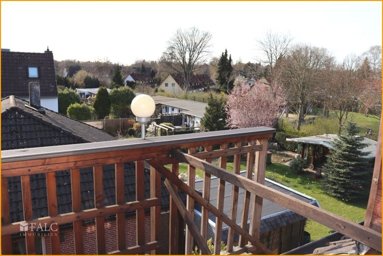 Aussicht aus dem Balkon