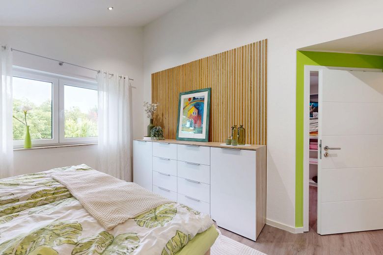 Modernes Wohnen für Familien: Freistehendes A+ Einfamilienhaus mit großzügigen Außenflächen – Schlafzimmer OG