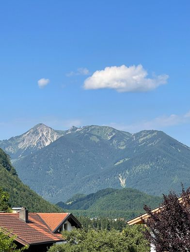 Bergblick vom Balkon 