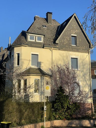Sanierte Altbauvilla mit 7 Zimmern in Weidenau – Vorderansicht links
