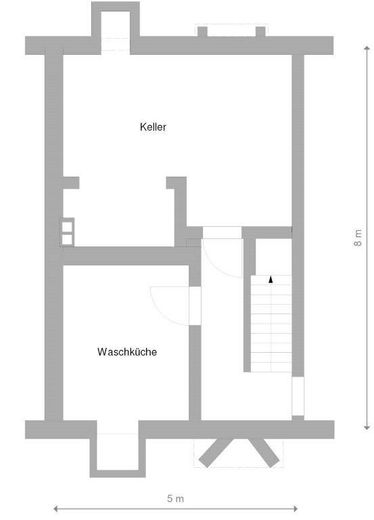 Fundstück: Schönes, sehr individuelles Reihenmittelhaus für Pärchen – KG