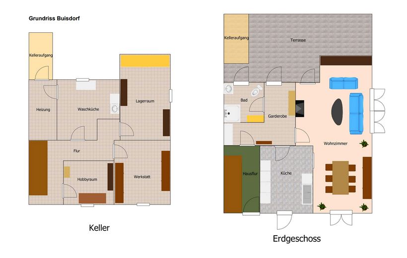 Keller & Erdgeschoss