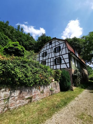 Fachwerkfassade Giebel