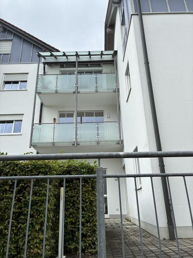 Balkon von außen